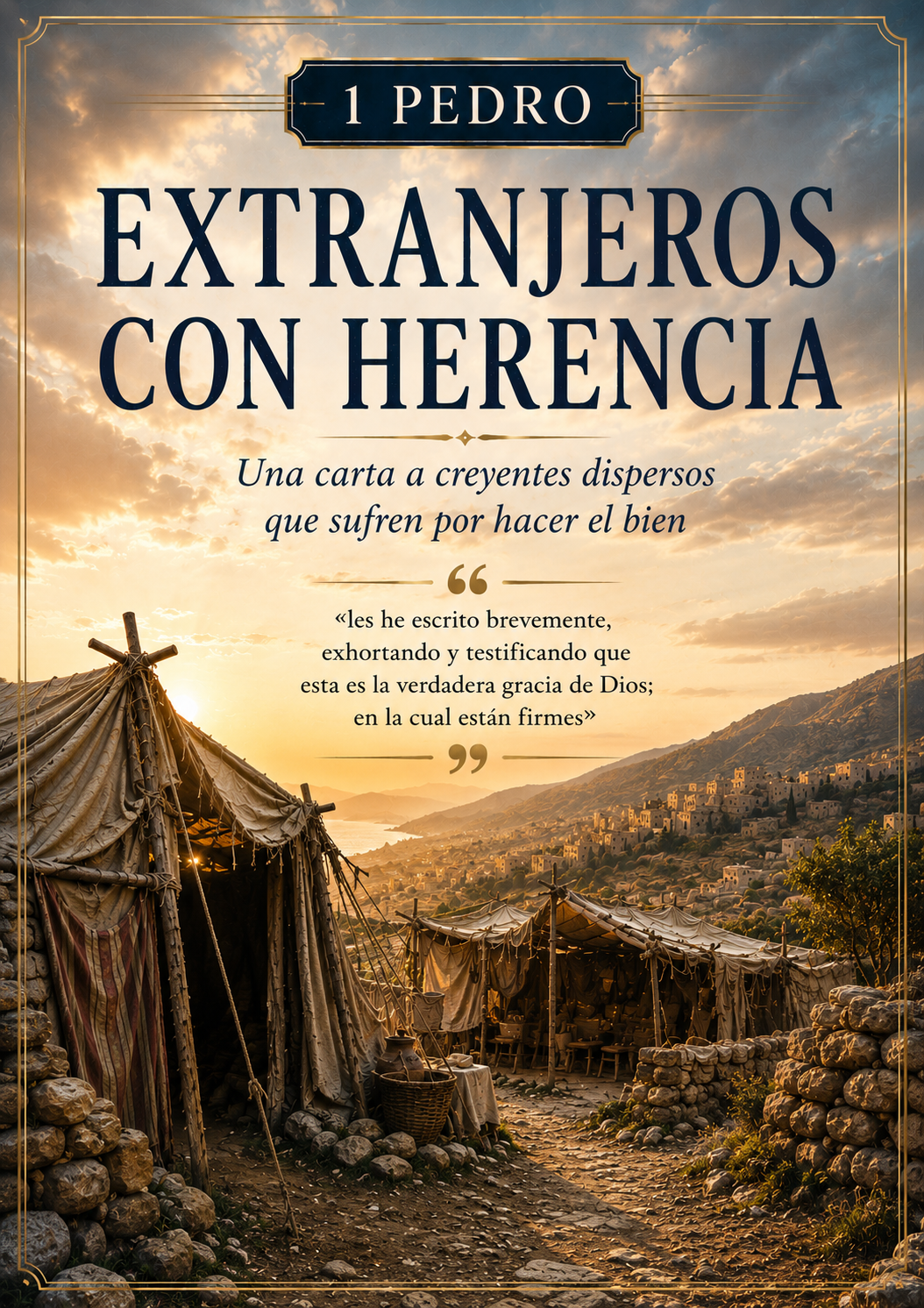 Portada de 1 Pedro - Extranjeros con herencia