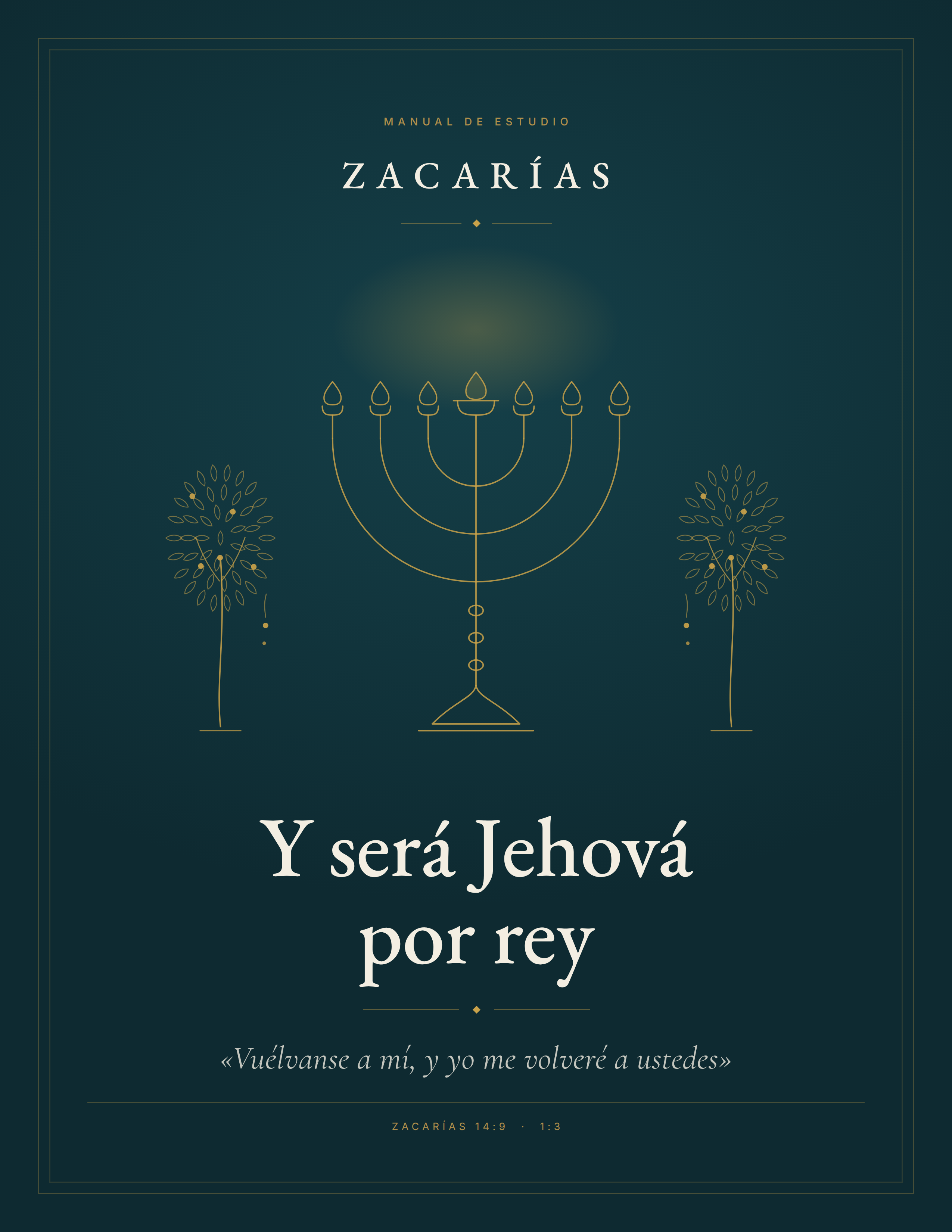 Portada de Zacarias - Y será Jehová por rey